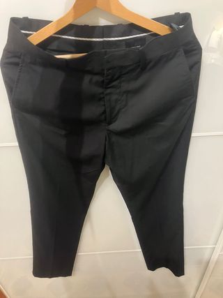 Pantalón de traje H&M negro