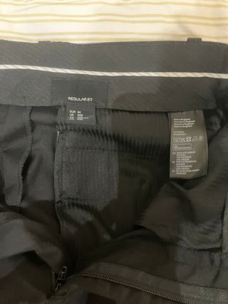Pantalón de traje H&M negro