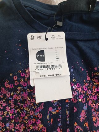Camiseta Desigual niña manga larga
