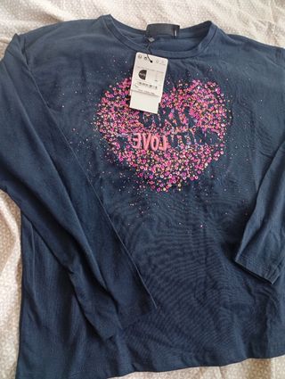 Camiseta Desigual niña manga larga