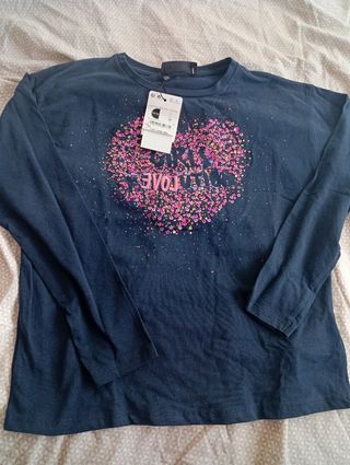 Camiseta Desigual niña manga larga