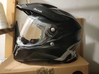 Casco Airoh Commander 2 Negro Mate T-S