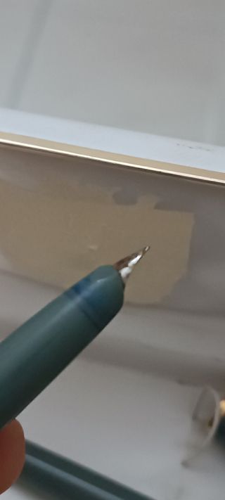 Coppia penne Aurora stilografica e biro