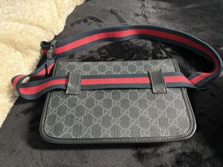 Riñonera Gucci Negra y Gris