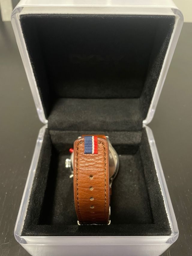 Reloj Tommy Hilfiger Cronógrafo Azul Marrón