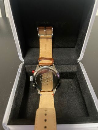 Reloj Tommy Hilfiger Cronógrafo Azul Marrón
