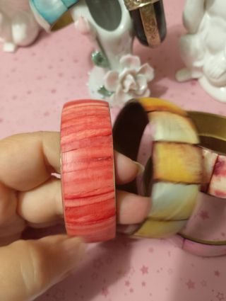 Bracciali vintage multicolor
