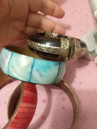Bracciali vintage multicolor