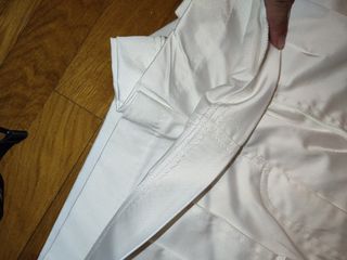 Falda pantalón Zara blanca