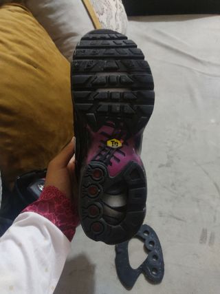 Nike Tn Negras y Rosas