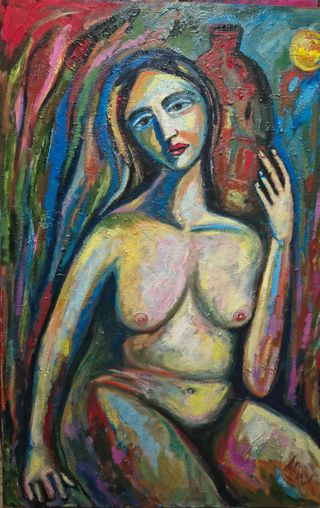 Quadro La portatrice d'acqua