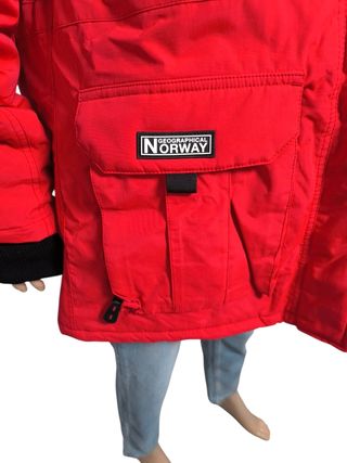 Parka Geographical Norway Roja Mujer Talla L