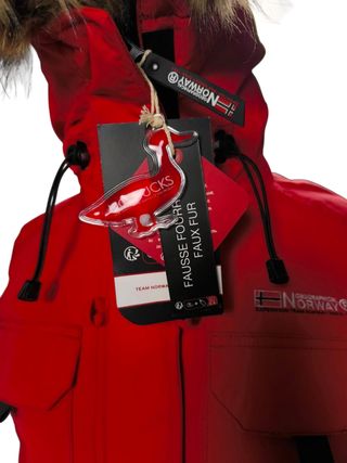 Parka Geographical Norway Roja Mujer Talla L