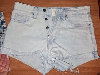 3 Pantalones Cortos Vaqueros Talla 36