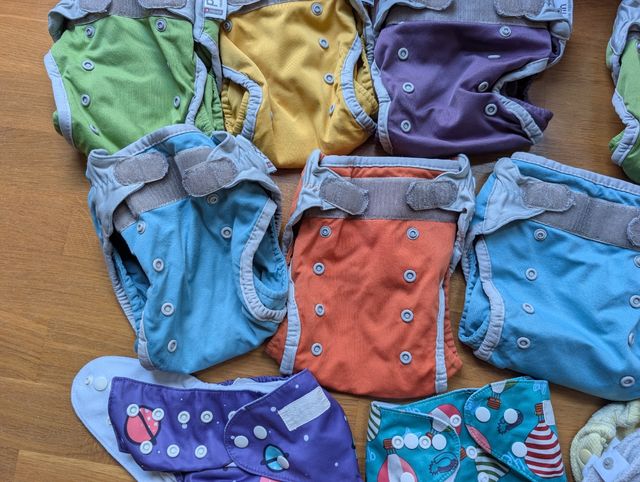 Lote Pañales Reutilizables Tela
