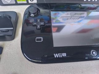 Nintendo Wii U Negra + Super Mario Bros U 
