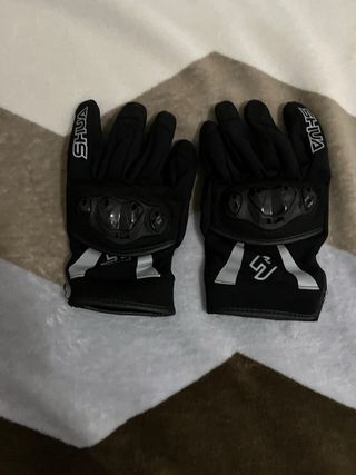 Guantes de moto SHUA negros