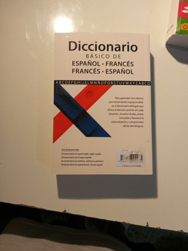 Diccionario básico de español a francés