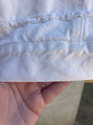 Cazadora vaquera blanca borreguito NUEVA tallaS 