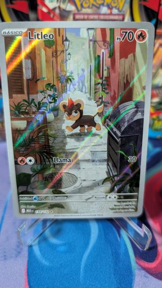 Litleo Megaevoluciones Español Ilustration Rare