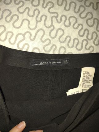 Falda Zara mujer negra