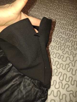 Falda Zara mujer negra