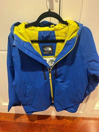 The North Face Anorak Chico XL Azul/Amarillo