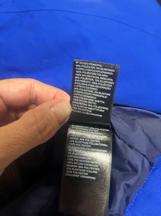 The North Face Anorak Chico XL Azul/Amarillo