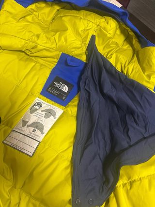 The North Face Anorak Chico XL Azul/Amarillo