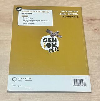 Geography & History 3º ESO. Student's Book. GENiOX