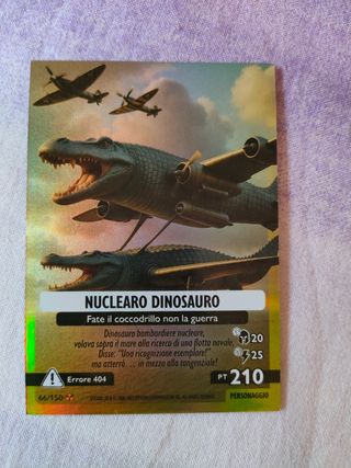 Nuclearo Dinosauro - Carte Skifidol