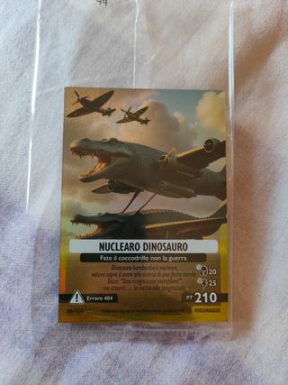 Nuclearo Dinosauro - Carte Skifidol
