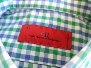 Camisa Hombre Carolina Herrera Talla 15,5 M