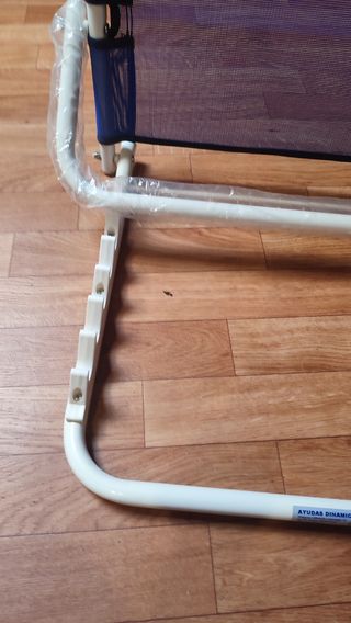 Respaldo cama ajustable azul