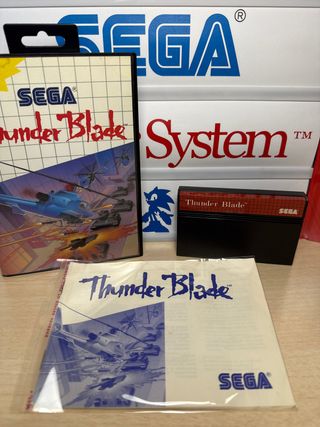 Thunder Blade - SEGA Master System