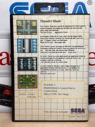 Thunder Blade - SEGA Master System