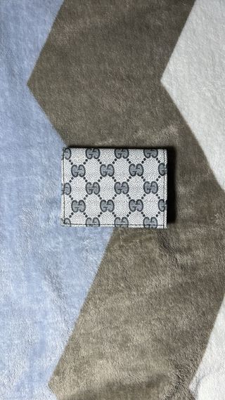 Cartera Louis Vuitton Gris y Blanca