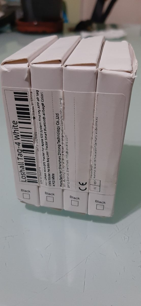 Localizador Loshall Tag compatible con Apple Find