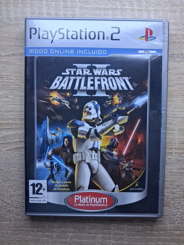 Star Wars Battlefront II PS2 Platinum