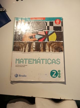 Matemáticas volumen uno dos y tres