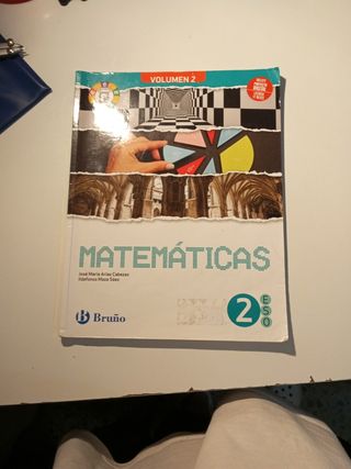 Matemáticas volumen uno dos y tres
