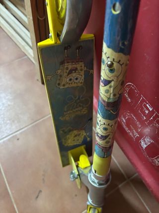 Patinete Spongebob 2 ruedas