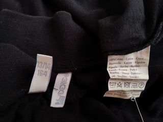 T-shirt ragazzo collo alto manica lunga