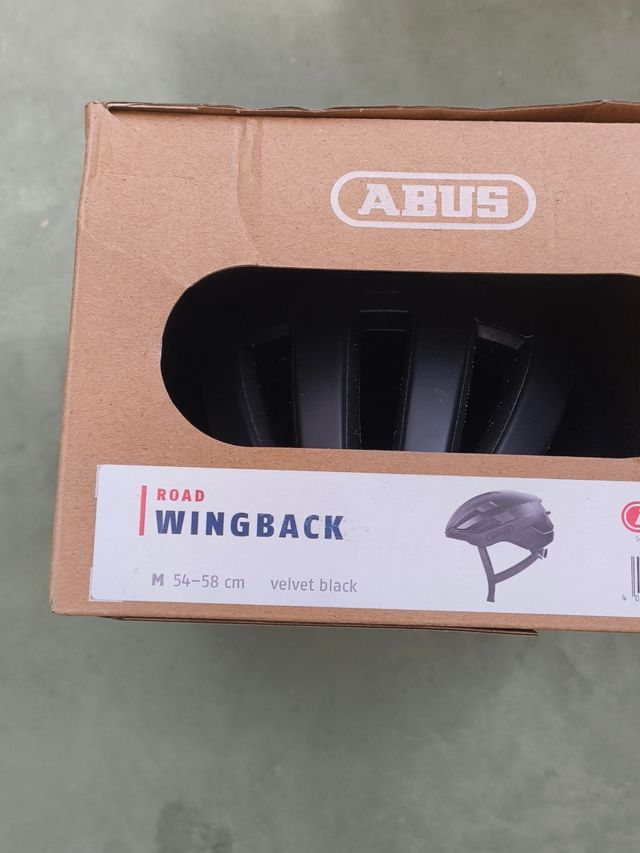 Casco Abus WingBack Negro