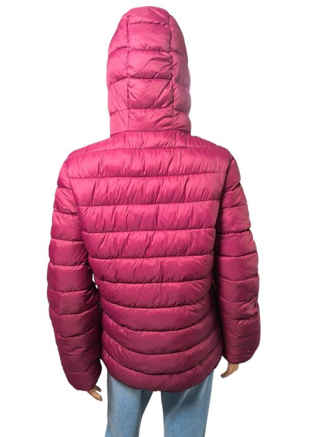 Chaqueta Geographical Norway Burdeos con capucha