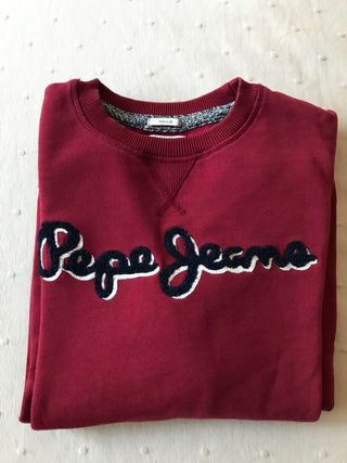 Sudadera Pepe Jeans Granate Talla L