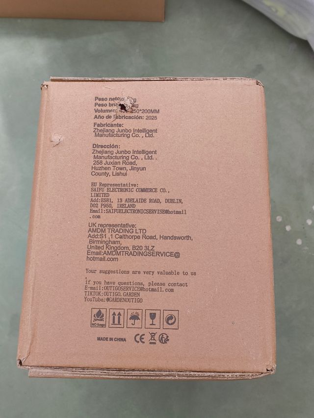 Soplador de Hojas Inalámbrico CUTIGO + 2 Baterías