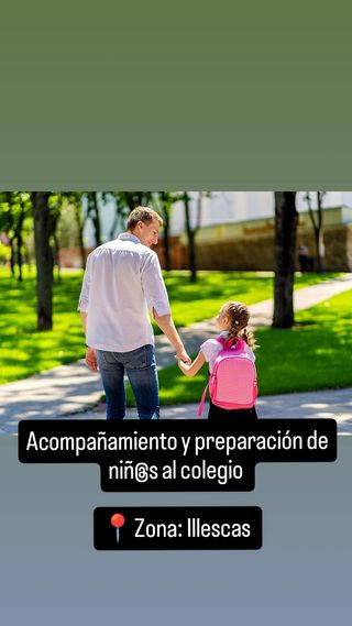 Acompañamiento y cuidado de niños al colegio