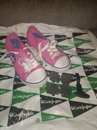 Patines rosas infantiles