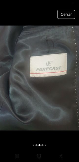 Traje de caballero gris